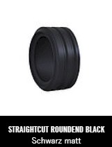 STRAIGHTCUR ROUNDED BLACK